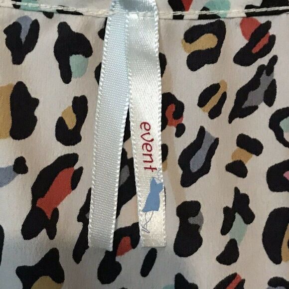 Confetti Print Spaghetti Strap Summer Blouse - Picture 3 of 7